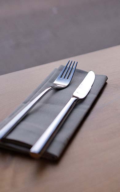utensils on Table